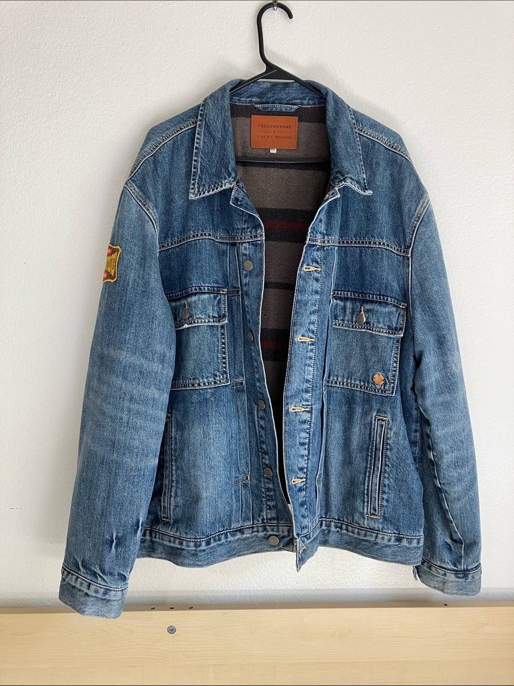 Yellowstone Lucky Brand Blue Denim Jacket